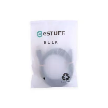 eSTUFF ES605280-BULK USB kábel USB 2.0 2 m USB C čierny