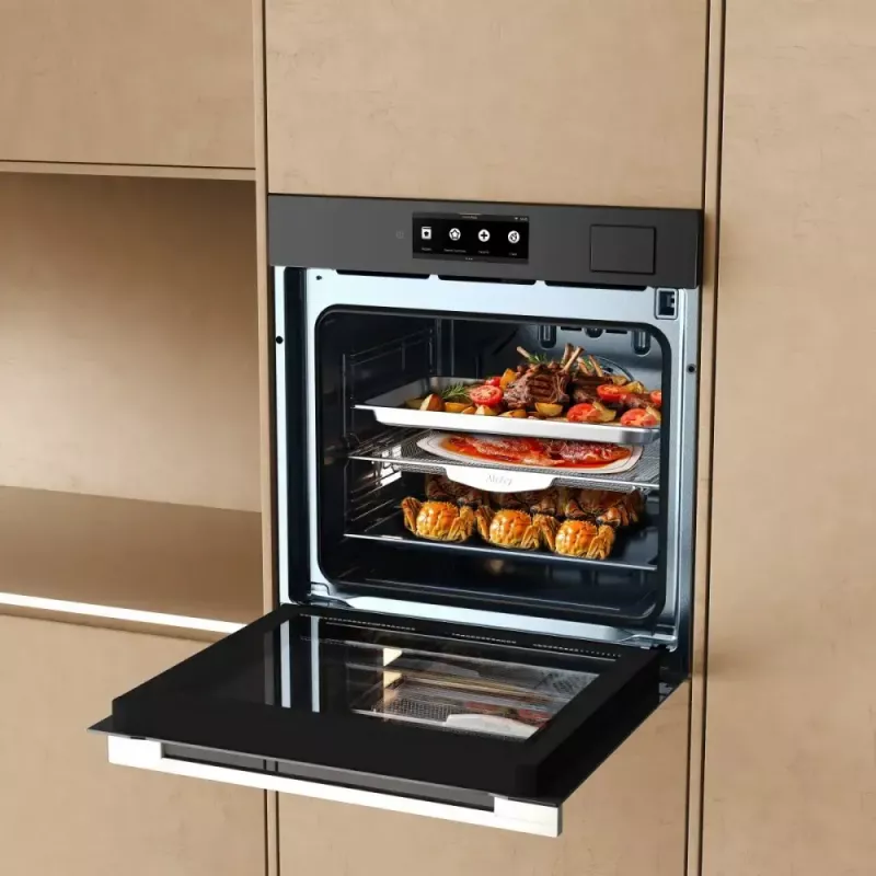 Vstavaná rúra Dreame OZ60 Pro Combi — 81 L, 60 cm, čierna, energetická trieda A++