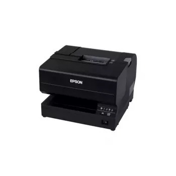 POS atramentová tlačiareň Epson TM-J7700 (C31CF70321PH) — 98 mm/s, šírka tlače 83 mm, káblový Ethernet a USB, biela