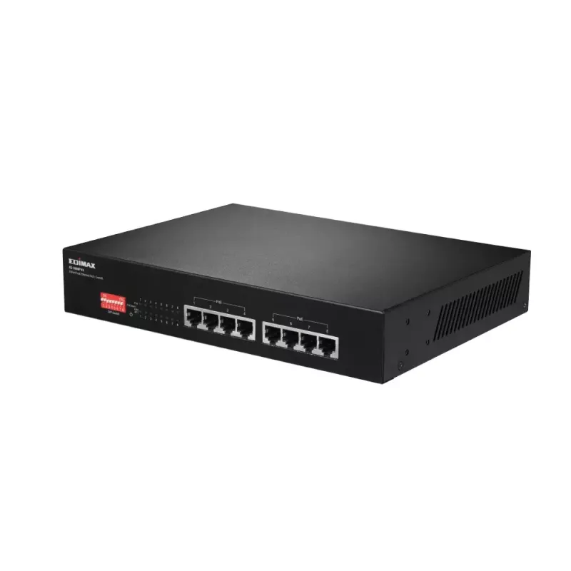 Sieťový switch Edimax ES-1008P V2