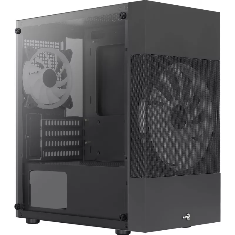 PC skriňa Aerocool Atomic Lite Mini Tower čierna