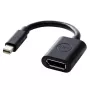 DELL 470-13627 video kábel adaptér 0,203 m 20-Pin DisplayPort FM Apple Mini-DisplayPort M čierny