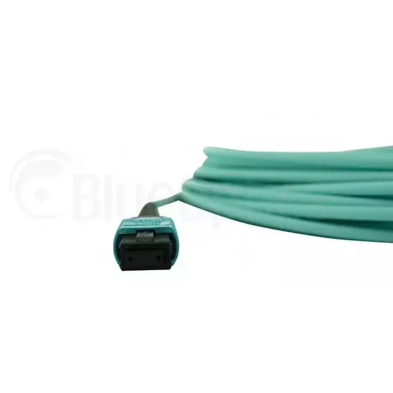 Optický kábel BlueOptics OCTCABLE10M-SR 10 m OM3 MPO na 4×LC aqua