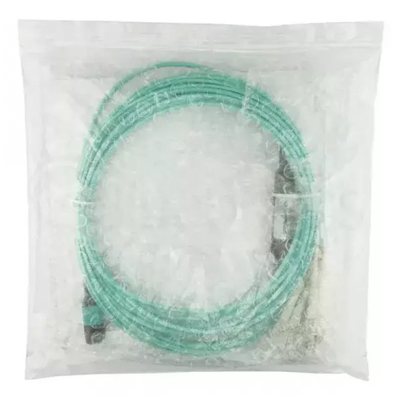 Optický kábel BlueOptics OCTCABLE10M-SR 10 m OM3 MPO na 4×LC aqua