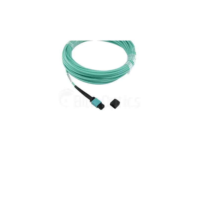 Vláknový kábel BlueOptics SFP5141EU10MKB 10 m OM3 MPO na 4×LC Aqua