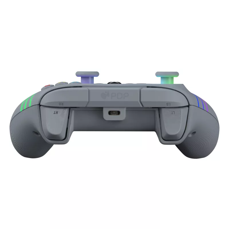 PDP Afterglow Wave sivý USB gamepad analógový / digitálny PC, Xbox One, Xbox Series S, Xbox Series X