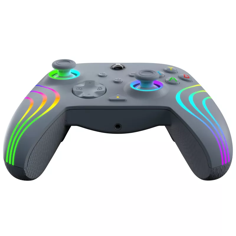 PDP Afterglow Wave sivý USB gamepad analógový / digitálny PC, Xbox One, Xbox Series S, Xbox Series X