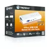 KVM prepínač Trendnet TK-409K USB VGA 2048x1536 1,6 m káblový modrý
