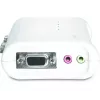 KVM prepínač Trendnet TK-409K USB VGA 2048x1536 1,6 m káblový modrý