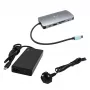 i-tec Kovový USB-C Nano Dock HDMI/VGA s LAN + univerzálna nabíjačka 77 W