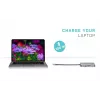 i-tec Kovový USB-C Nano Dock HDMI/VGA s LAN + univerzálna nabíjačka 77 W