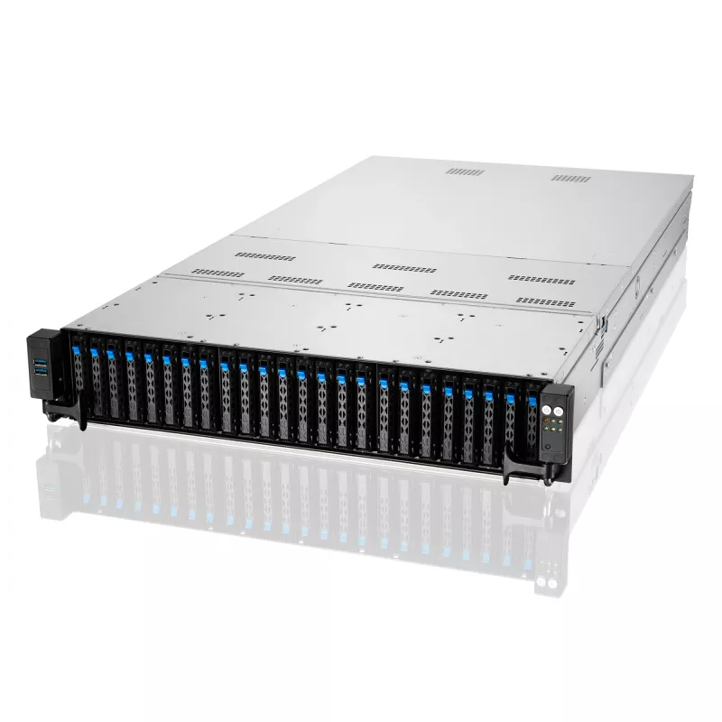 ASUS RS720-E11-RS24U Intel C741 Rack (2U) čierna, strieborná