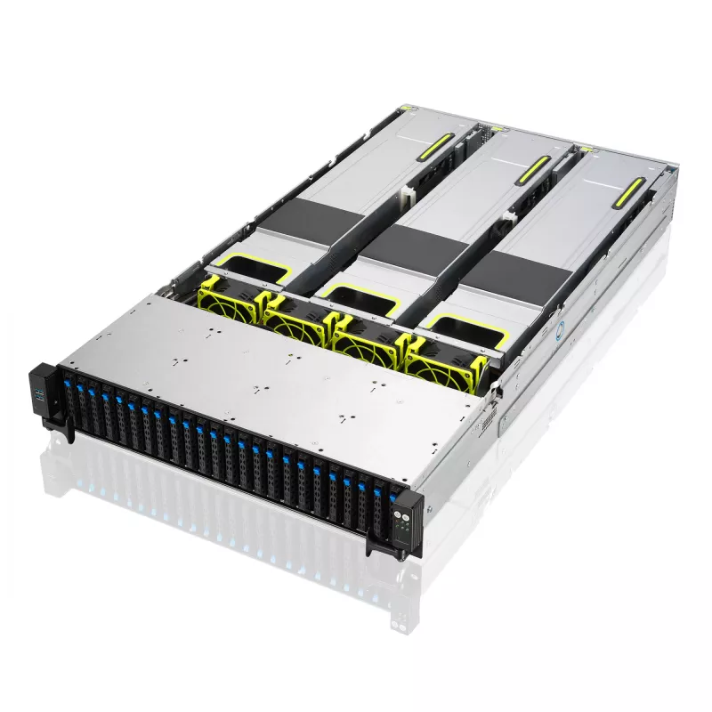 ASUS RS720-E11-RS24U Intel C741 Rack (2U) čierna, strieborná