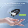Techly ICOC USBC-RJ45 sieťový kábel čierny 0,144 m