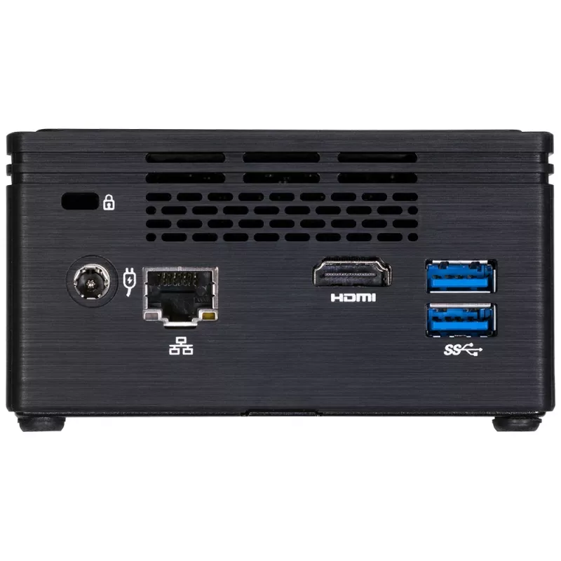 GIGABYTE GB-BPCE-3455 PC/Workstation Barebone 0,69-litrový PC čierny J3455 BGA 1296 1,5 GHz