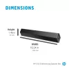 Z G3 soundbar konferenčný systém, čierny