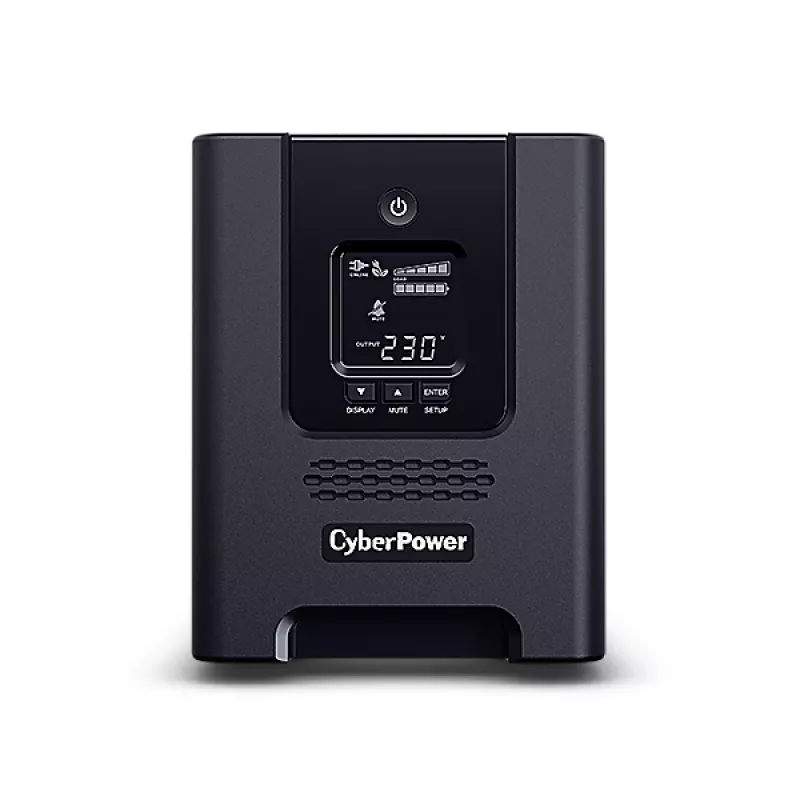 CyberPower PR2200ELCDSXL neprerušiteľný zdroj napájania (UPS) Line-Interactive 2,2 kVA 1980 W 9 AC výstupov