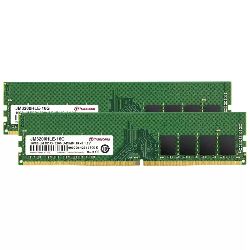 Transcend JetRam DDR4 32GB 3200MHz pamäť