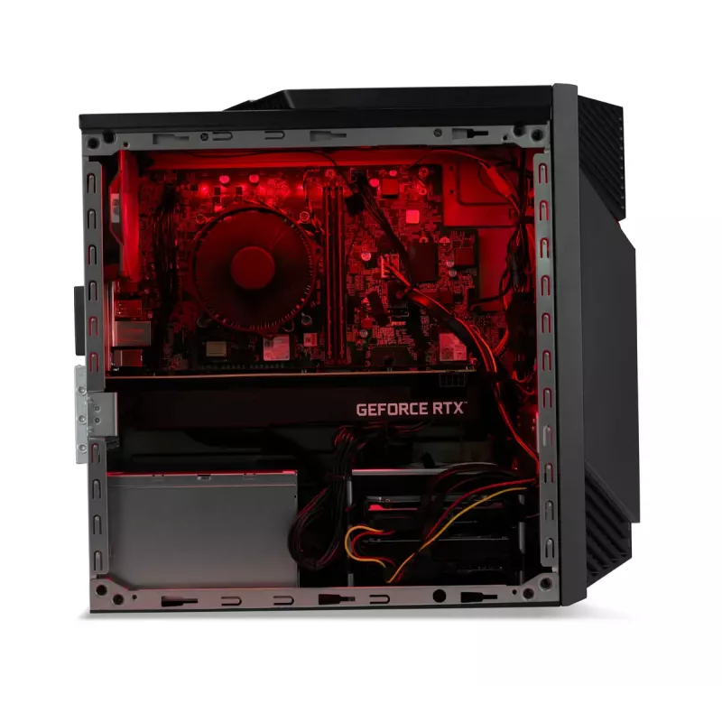 Acer NITRO 50 N50-656 Desktop PC, Intel Core i7-14700F, 32 GB DDR5 RAM, 1 TB SSD, NVIDIA GeForce RTX 5060, Windows 11 Home