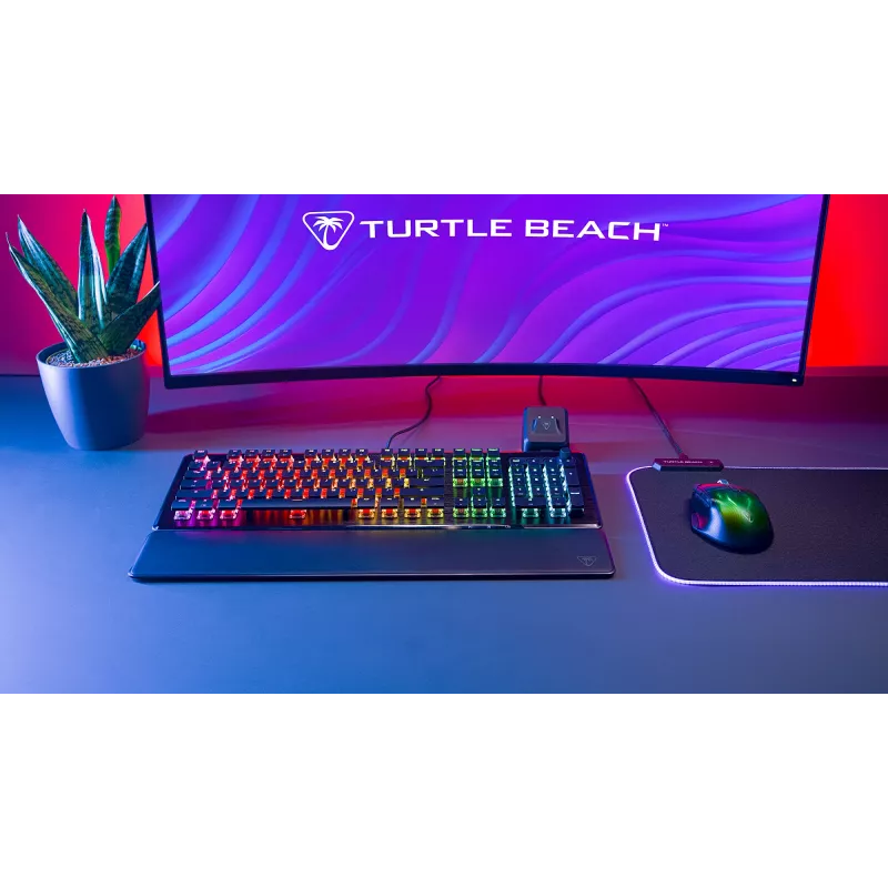 Turtle Beach Vulcan II klávesnica Gaming USB nemecká čierna