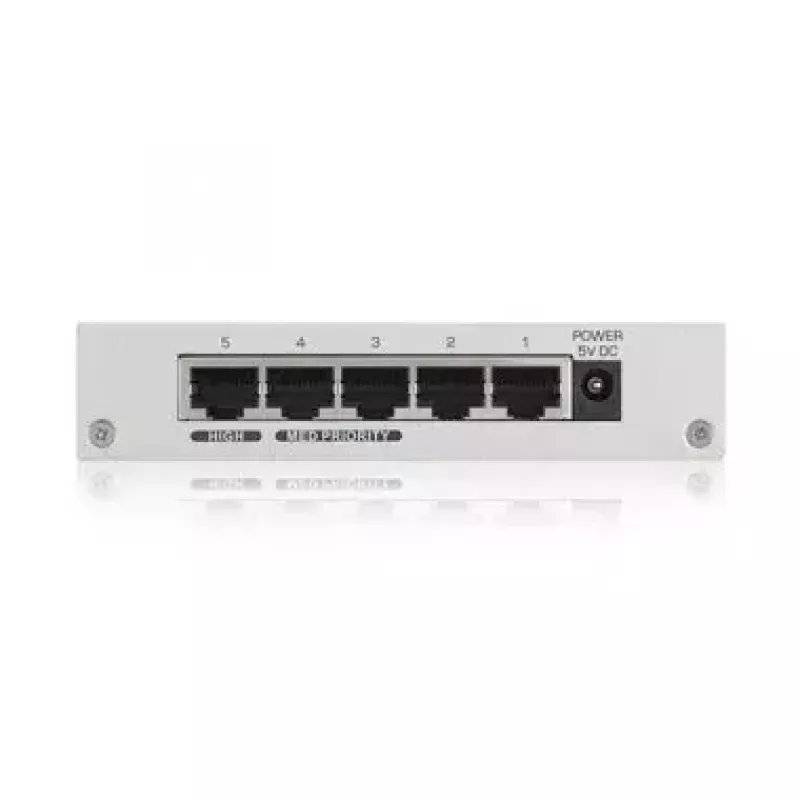 Zyxel GS-105B v3 Unmanaged L2+ Gigabit Ethernet (10/100/1000) strieborný