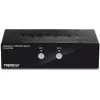 KVM prepínač Trendnet TK-241DP čierny