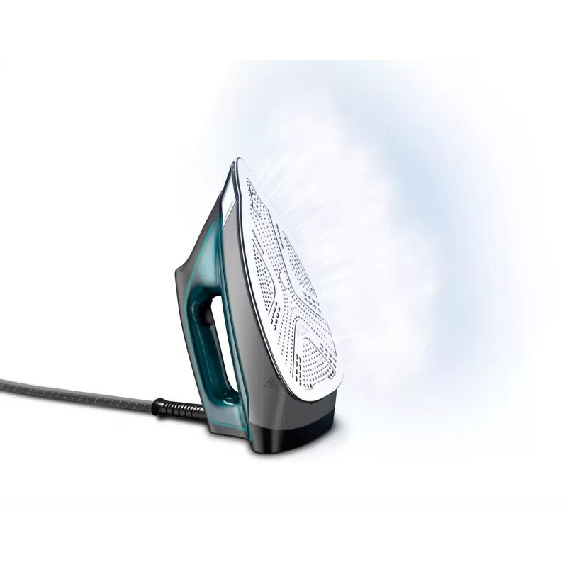 Rowenta DG7623 2200 W 1,1 L Microsteam 400 HD laserová žehliaca plocha čierna, modrá