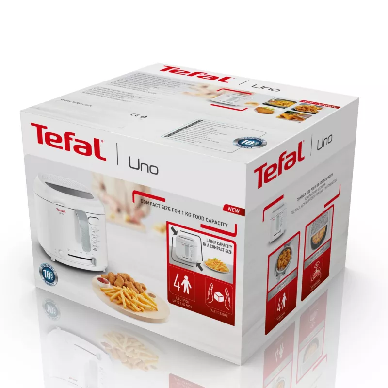 Tefal Uno FF203130 fritéza samostatná 1,8 l stojanová 1600 W fritéza biela