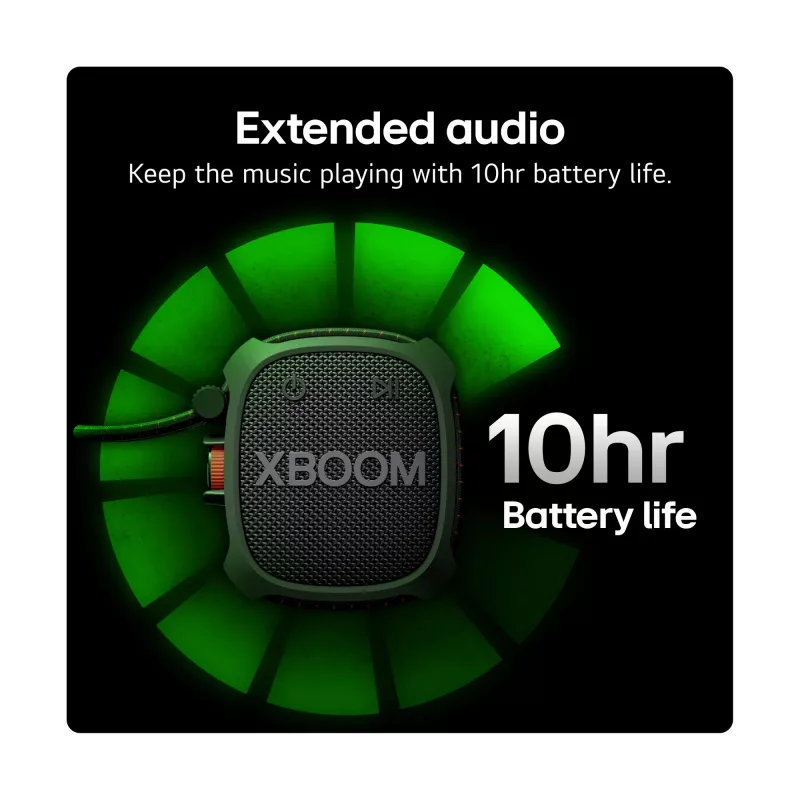 LG XBOOM Go XG2T mono prenosný reproduktor čierny 5 W