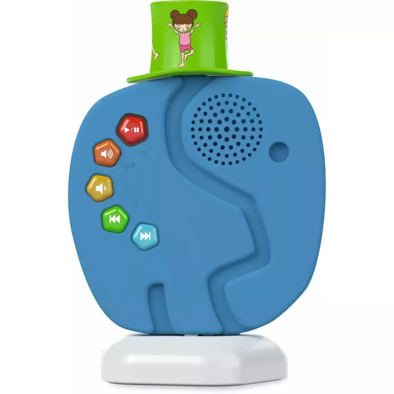 MP3 prehrávač TechniSat 0100/9012 modrý zelený