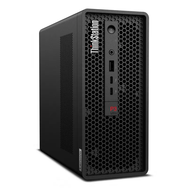 Lenovo ThinkStation P3 Ultra SFF Intel® Core™ i7 i7-14700 32 GB DDR5-SDRAM 512 GB SSD NVIDIA RTX A1000 Windows 11 Pro Mini Tower pracovná stanica čierna