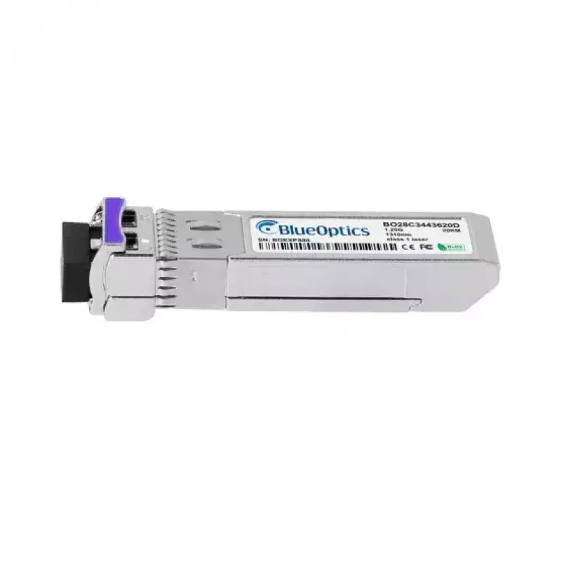 Sieťový transceiver modul BlueOptics 37973177-BO cSFP optický 1250 Mbit/s strieborný