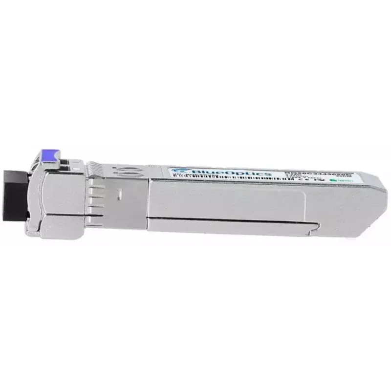 Sieťový transceiver modul BlueOptics AT-SPBD20DUAL-14-BO — optický SFP, cSFP rozhranie, LC konektor, hliník