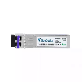BlueOptics CSFP-BX1490-20-D-BO vláknový cSFP transceiver, 1250 Mbit/s, kovové puzdro, strieborná