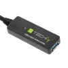 Techly ICUR30200G USB kábel USB 3.2 Gen 1 (3.1 Gen 1) 20 m USB A čierny