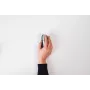 BakkerElkhuizen Grip myš bezdrôtová, pre pravákov, vertikálny dizajn, optická, RF Wireless, 1600 DPI, čierna, strieborná