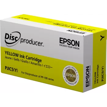 Epson Discproducer atramentová kazeta, žltá (MOQ=10), žltá, pigmentový atrament, 1 ks