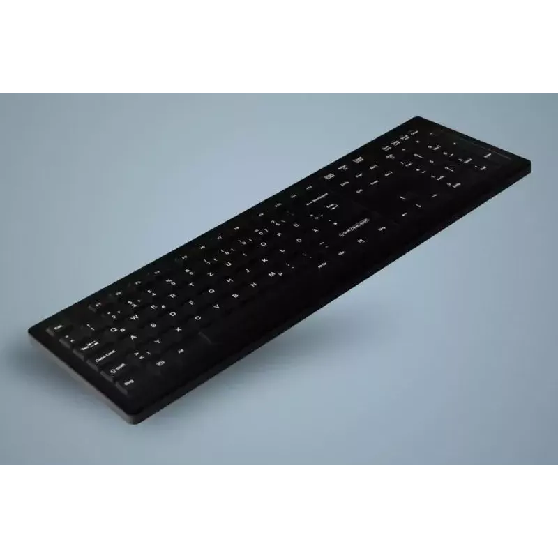 Active Key AK-C8100 Klávesnica medicínska USB QWERTZ nemecká čierna Full-size 105 klávesov