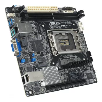 Základná doska ASUS P13R-I Mini ITX, Intel C262 čipset, LGA 1700, DDR5, 2x DIMM, 64 GB, 6x SATA III, 3x RJ-45