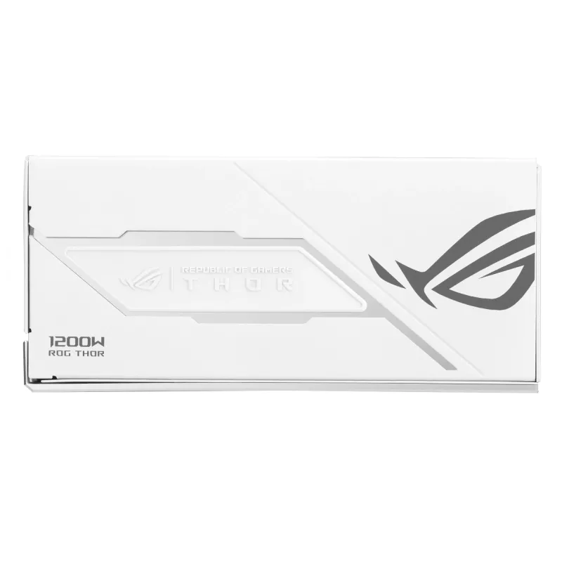 Napájací zdroj ASUS ROG THOR-1200P3-WHITE-GAMING 1200 W ATX 20+4-Pin, 80 PLUS Platinum, biely