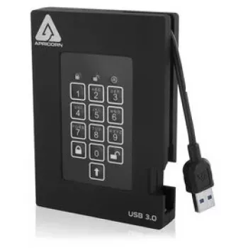 SSD disk Apricorn 256 GB USB 3.2 Gen 1 čierny A25-3PL256-S256F
