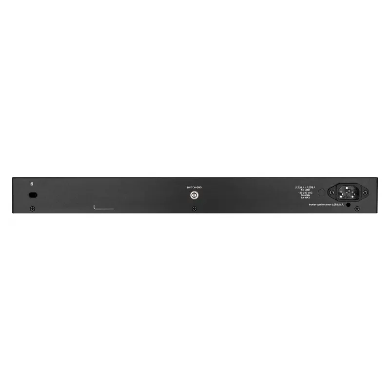 D-Link 48-portový Gigabit Smart Managed switch so 4 x 10G SFP+, 370 W