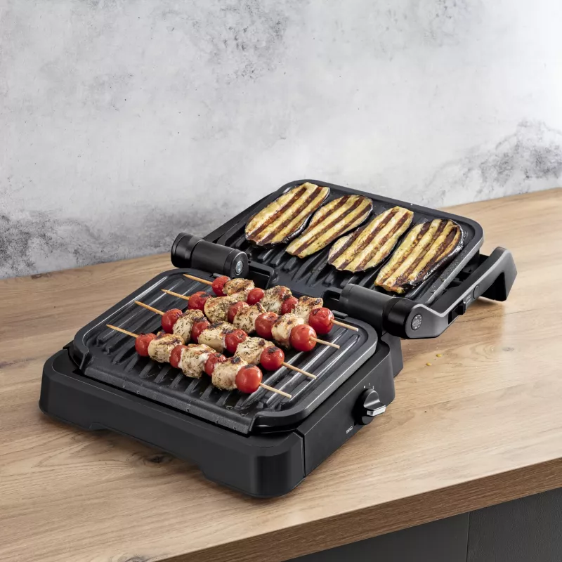 Kontaktný gril Tefal OptiGrill 2in1 GC7728 2100W čierny