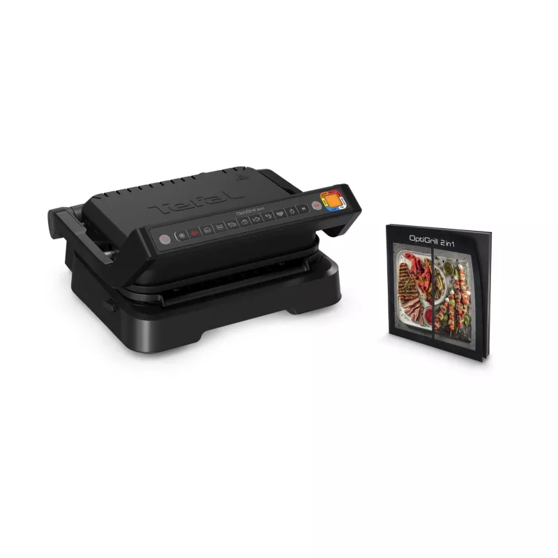 Kontaktný gril Tefal OptiGrill 2in1 GC7728 2100W čierny