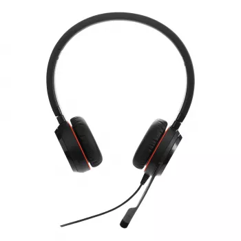 Jabra Evolve 20SE MS Stereo USB-C, káblový, kancelária/call centrum, 150 - 7000 Hz, 132 g, headset, čierna
