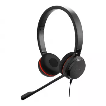 Jabra Evolve 20SE MS Stereo USB-C, káblový, kancelária/call centrum, 150 - 7000 Hz, 132 g, headset, čierna