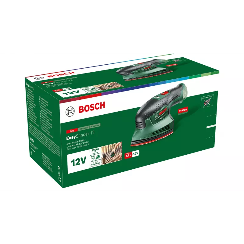 Bosch EasySander 12 Multi brúska 22000 RPM 22000 OPM