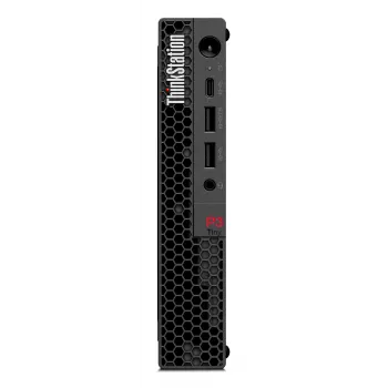 Lenovo ThinkStation P3 Tiny Intel® Core™ i5 i5-14600 32 GB DDR5-SDRAM 1 TB SSD NVIDIA RTX A400 Windows 11 Pro Mini PC pracovná stanica čierna