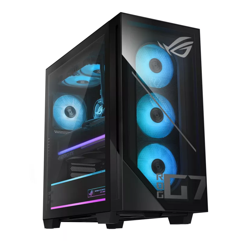 ASUS ROG G700 G700TF-7265KF225W Intel Core Ultra 7 265KF 32 GB DDR5-SDRAM 2 TB SSD NVIDIA GeForce RTX 5070 Ti Windows 11 Home Tower PC čierny