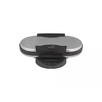 Waffle žehlička Tefal WM310D 5 wafle 1000 W čierna nehrdzavejúca oceľ